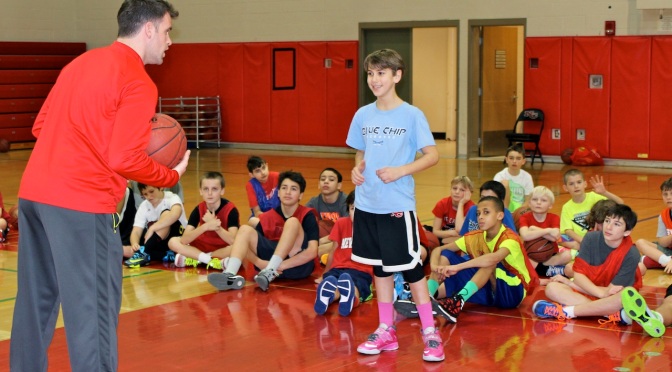 Evans, Rams Score With New Canaan Hoops Camp